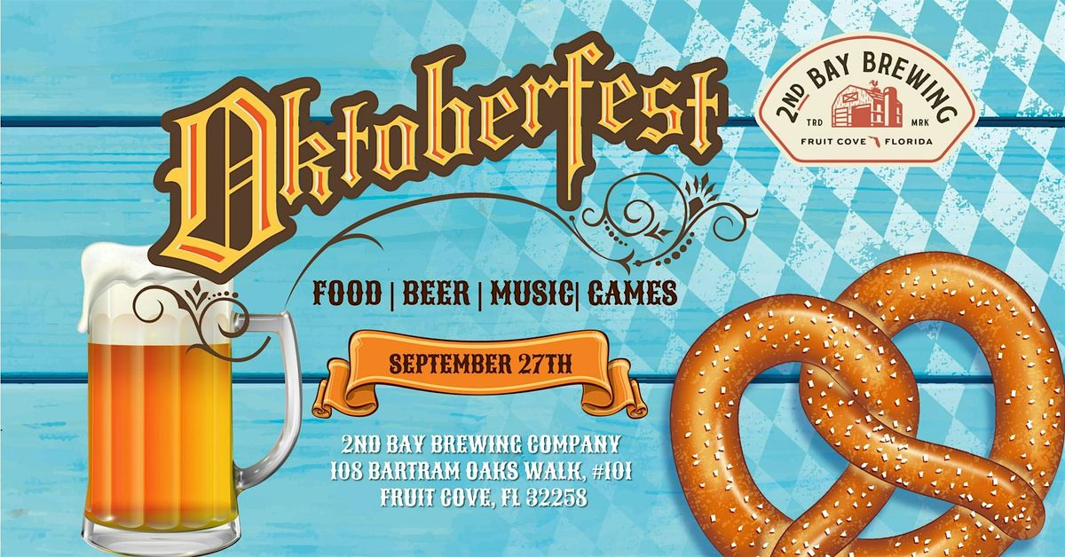 Oktoberfest at 2nd Bay Brewing Company, 27 September | Event in Fruit Cove | AllEvents