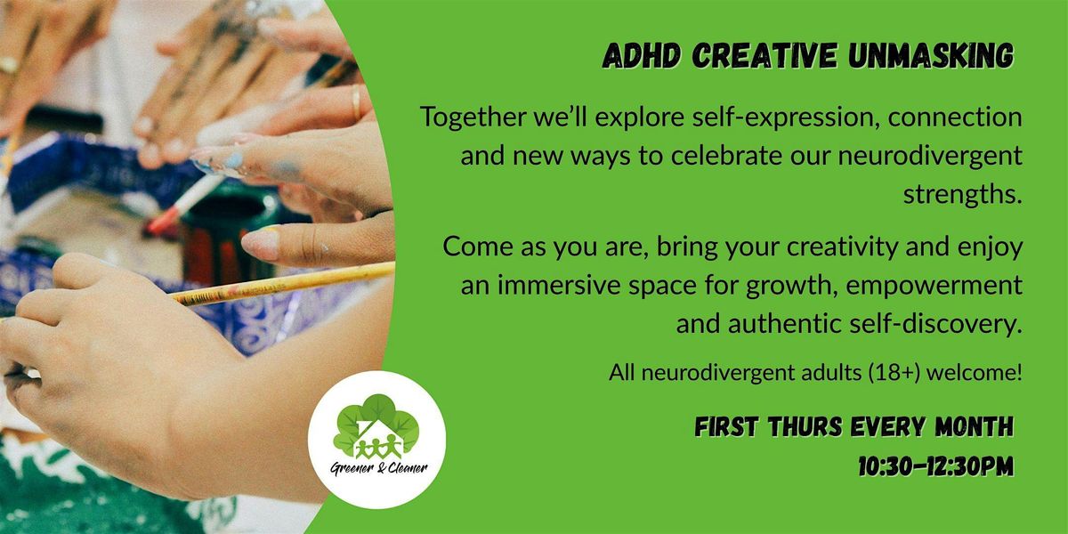 ADHD Creative Unmasking | Event in Bromley | AllEvents