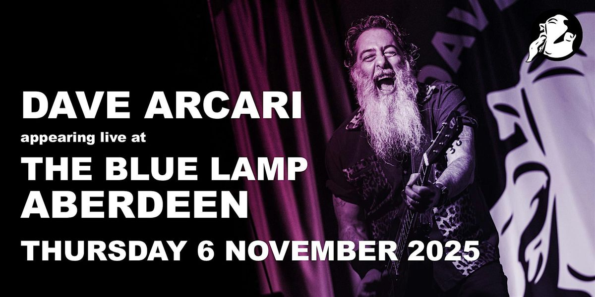 Dave Arcari live in Aberdeen, 6 November | Event in Aberdeen | AllEvents