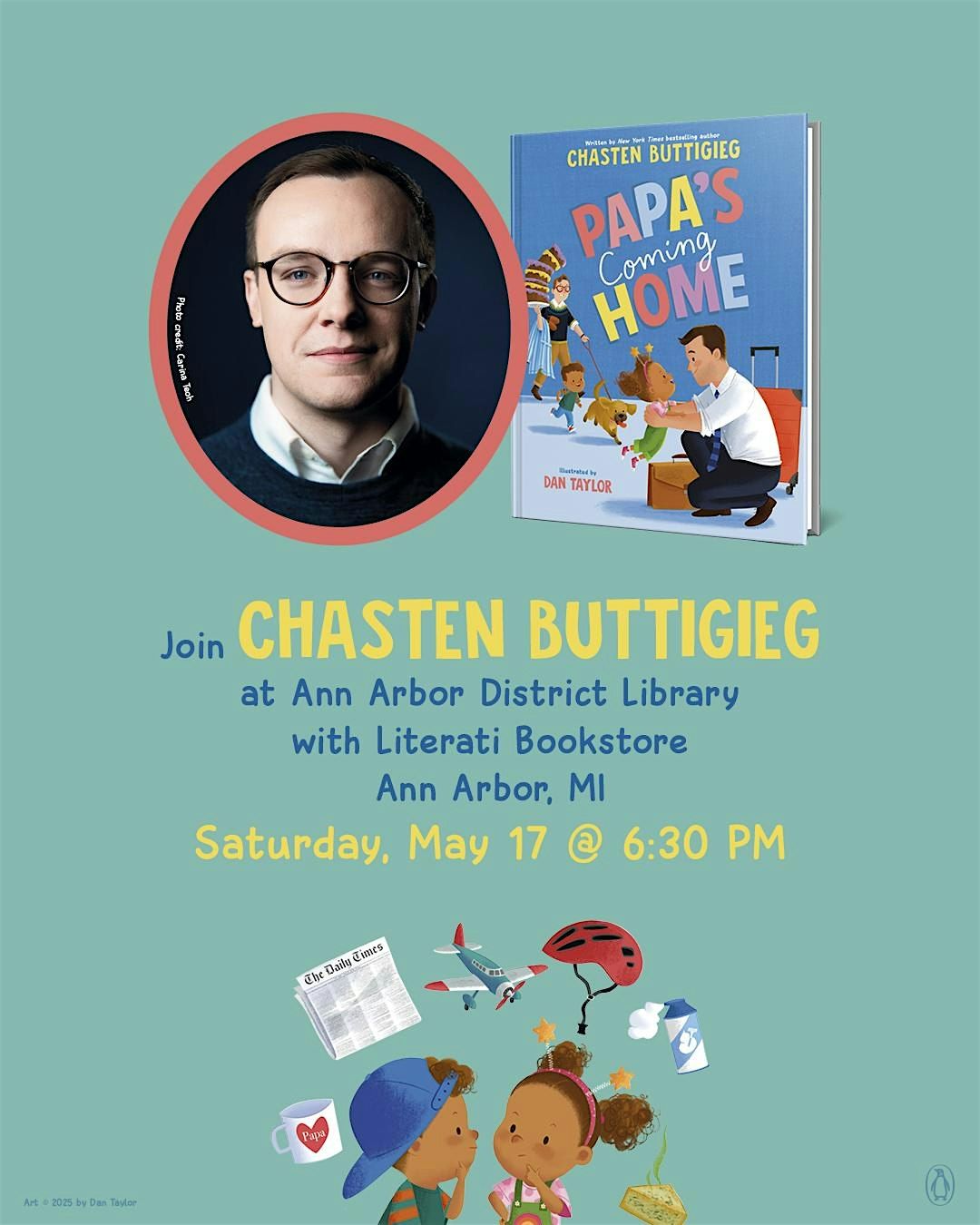 Chasten Buttigieg @ AADL, 17 May | Event in Ann Arbor | AllEvents