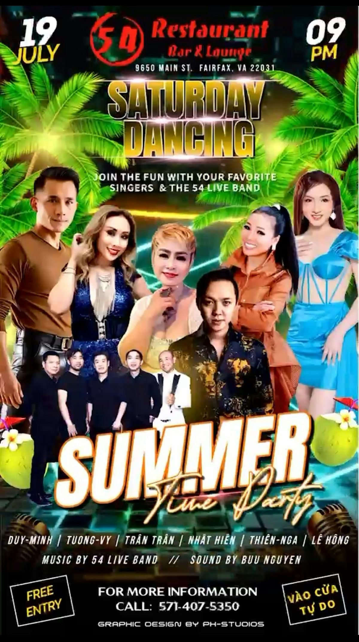 Hot Summer Night: Mùa Hè Rực Rỡ, 2 August | Event in Fairfax | AllEvents