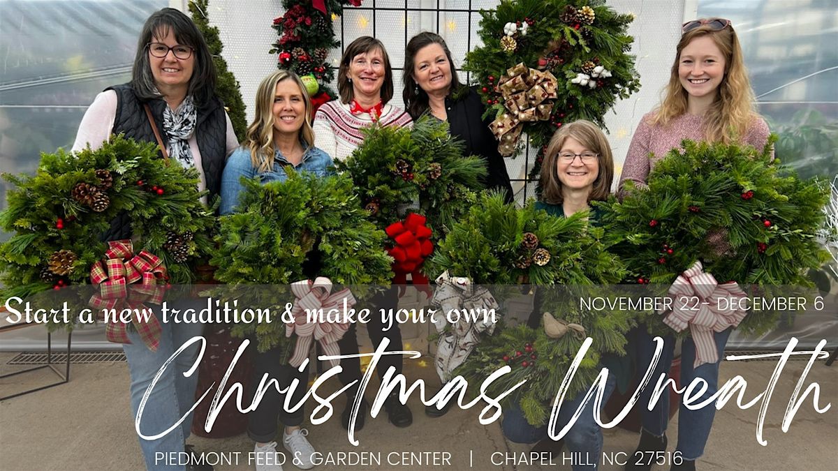 Christmas Wreath Making Workshop, 22 November | Event in Chapel Hill | AllEvents