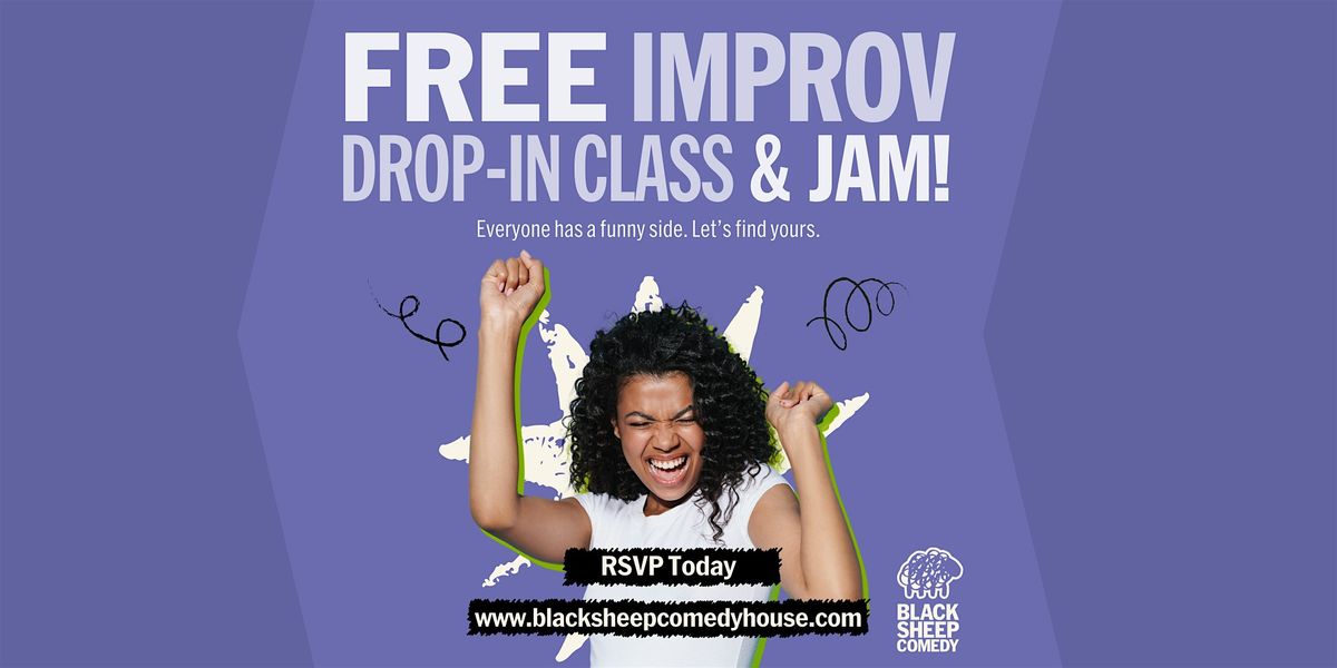 FREE Improv Comedy Drop-In Class & JAM!, 29 June | Event in Carrboro | AllEvents
