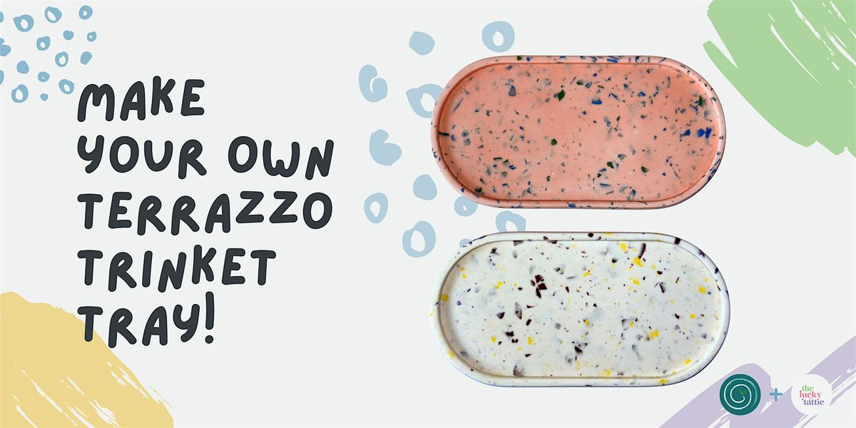 Make Your Own Terrazzo-Style Trinket Tray Using Jesmonite!, 11 October | Event in Ayr | AllEvents