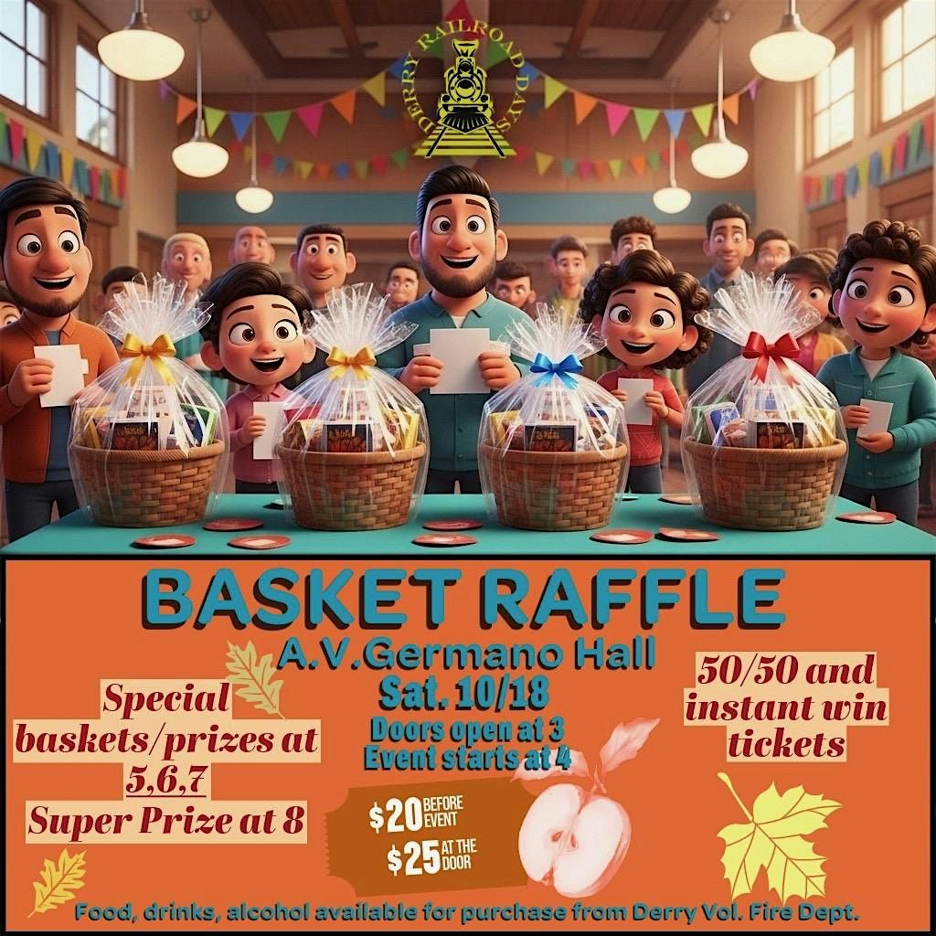 Derry Railroad Days Roundhouse Basket Party, 18 October | Event in Derry | AllEvents