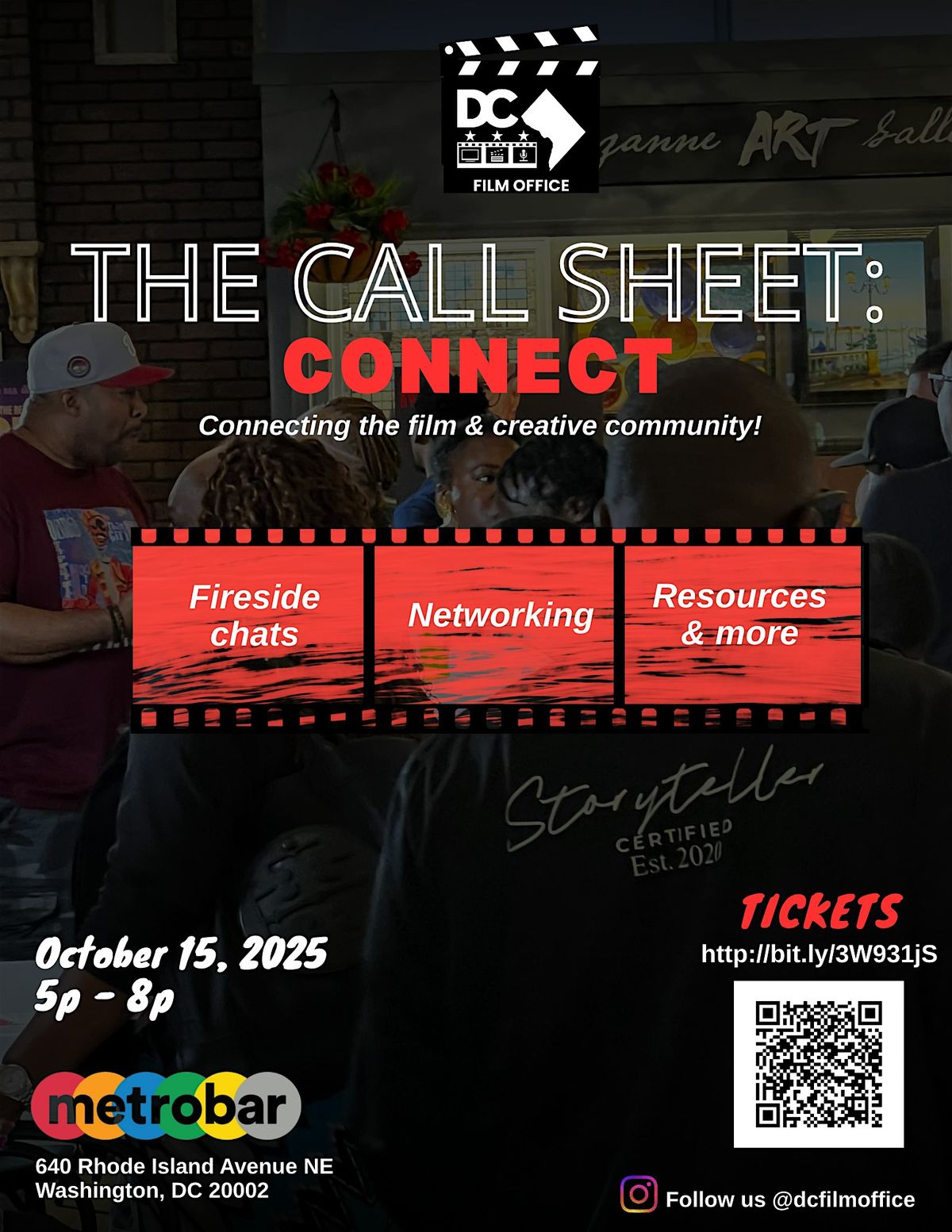 The Call Sheet: Connect, 15 October | Event in Washington | AllEvents