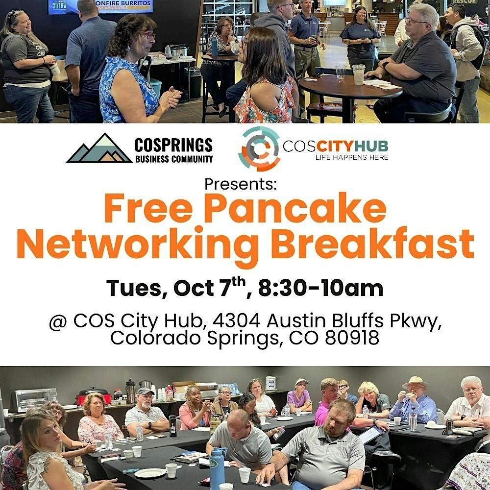 CSBC Pancake Networking Breakfast | Event in Colorado Springs | AllEvents