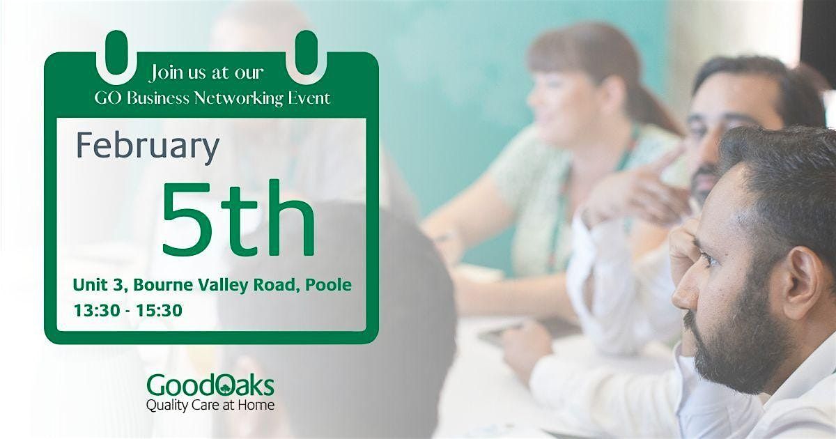 GO Business Networking, 5 February | Event in Poole | AllEvents