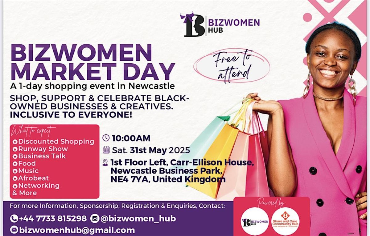 BIZWOMEN MARKET DAY, 31 May | Event in Newcastle upon Tyne | AllEvents