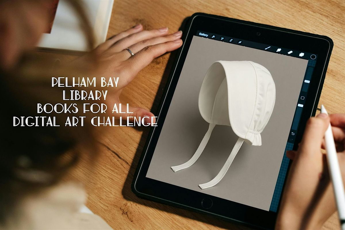 "Books For All" Digital Art Challenge/Drawing with Procreate Class, 8 May | Event in Bronx | AllEvents