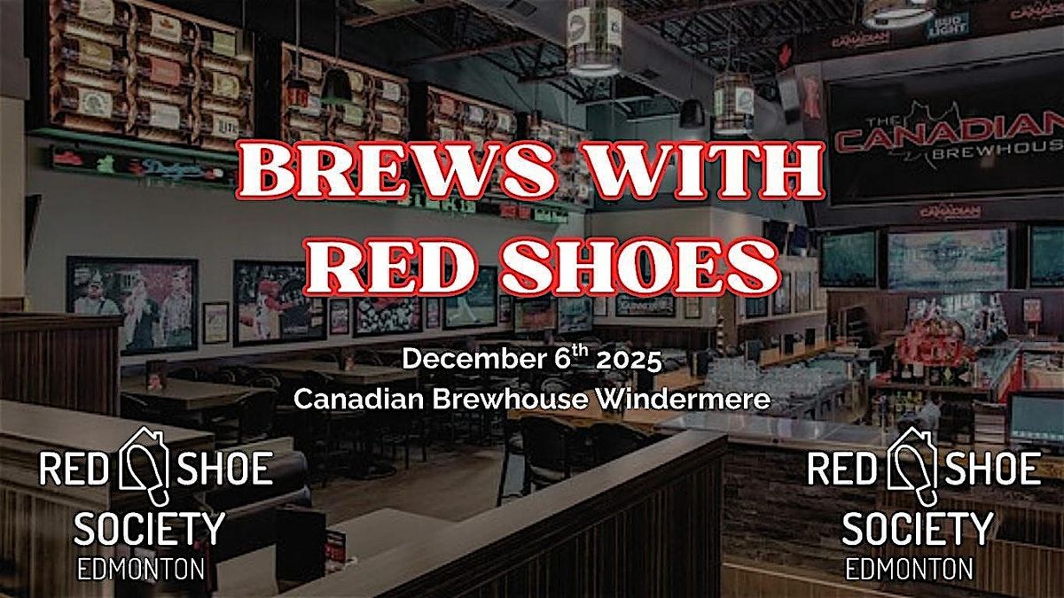 Brews with the Red Shoes, 6 December | Event in Edmonton | AllEvents