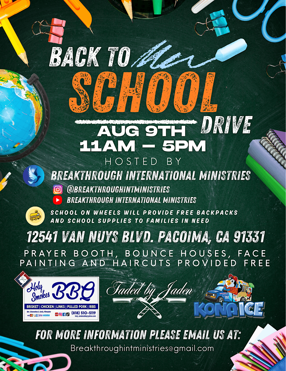Back to School Event!