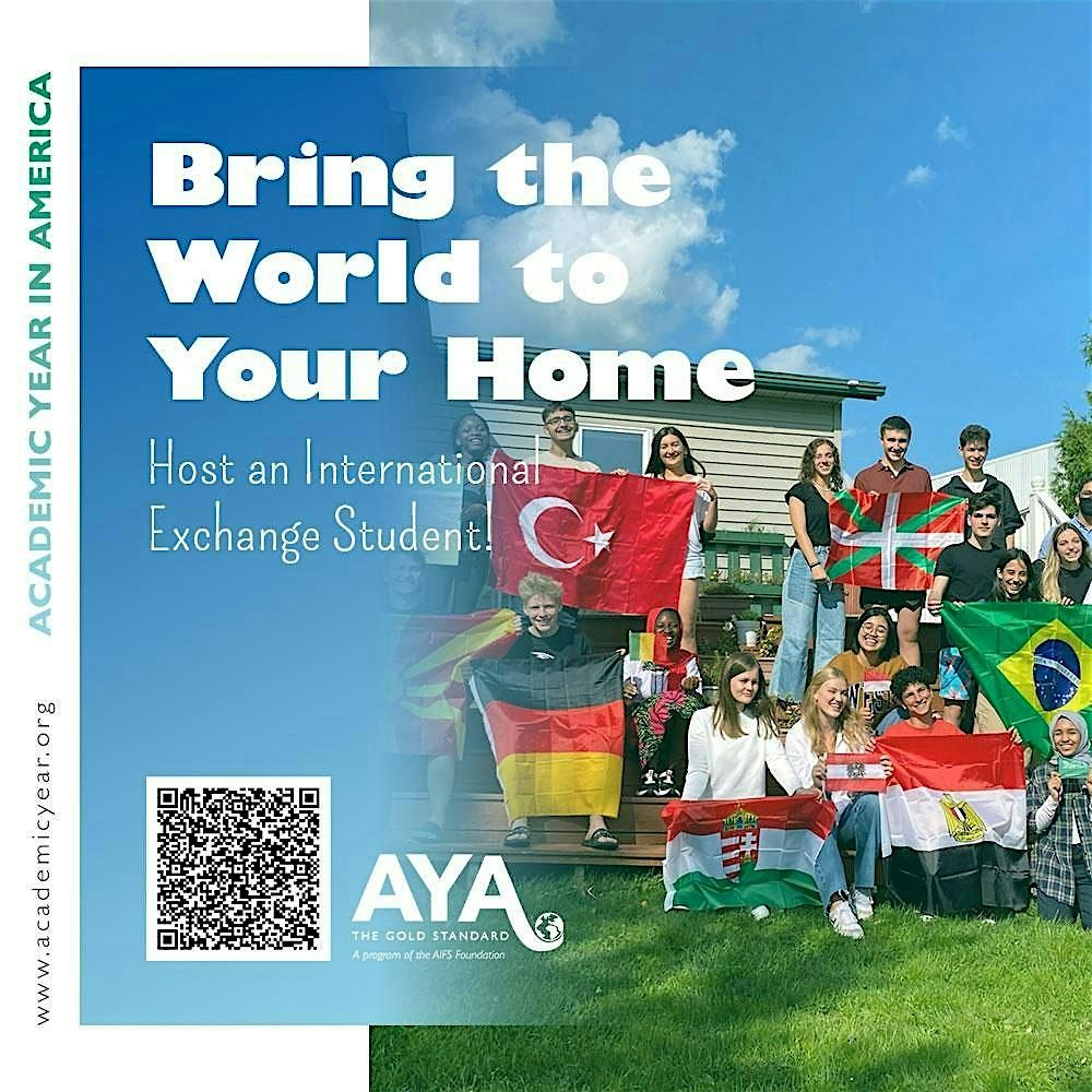 Academic Year in America Meet and Greet for Host Families, 18 October | Event in Arlington | AllEvents