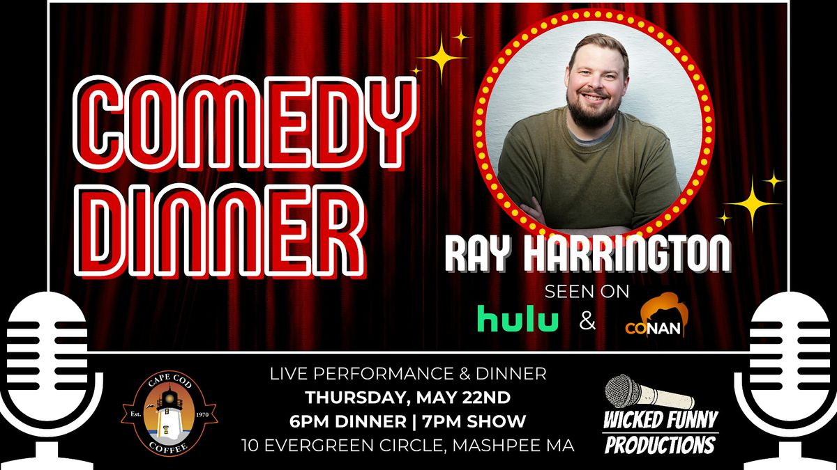 Comedy Dinner, 22 May | Event in Mashpee | AllEvents
