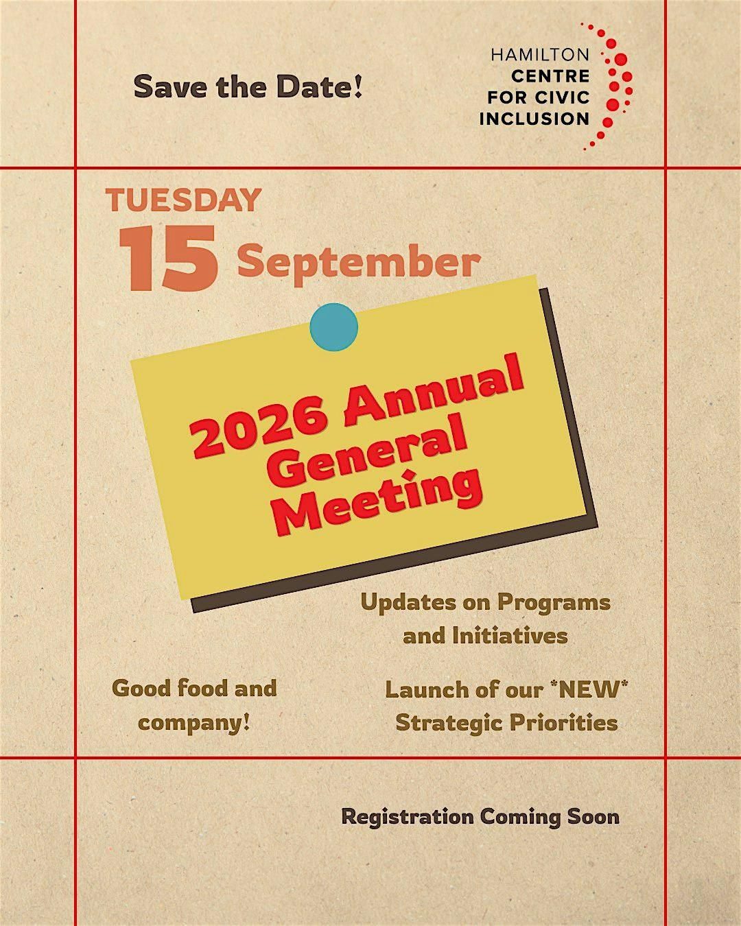 Annual General Meeting 2026