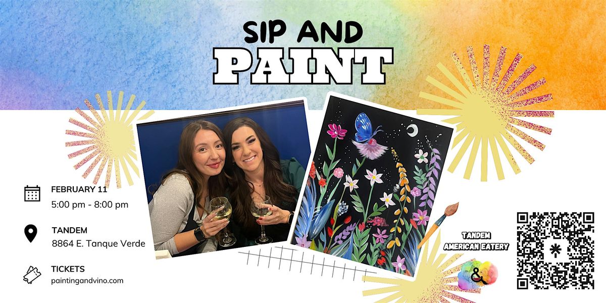 Moonlit Meadow Paint and Sip + Wine Specials, 11 February | Event in Tucson | AllEvents