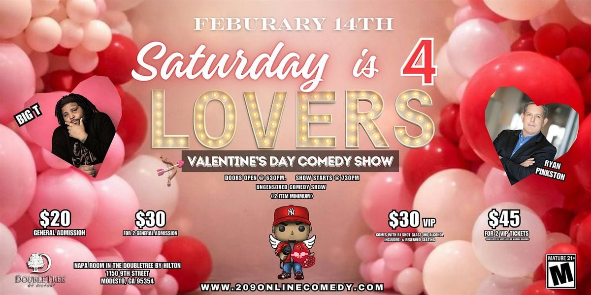 Saturday is 4 Lovers Comedy Show