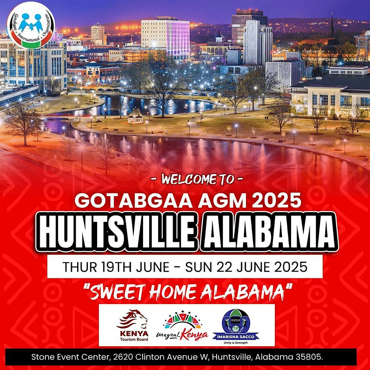 GOTABGAA INTERNATIONAL INCORPORATED AGM 2025 - ALABAMA, 19 June | Event in Huntsville | AllEvents
