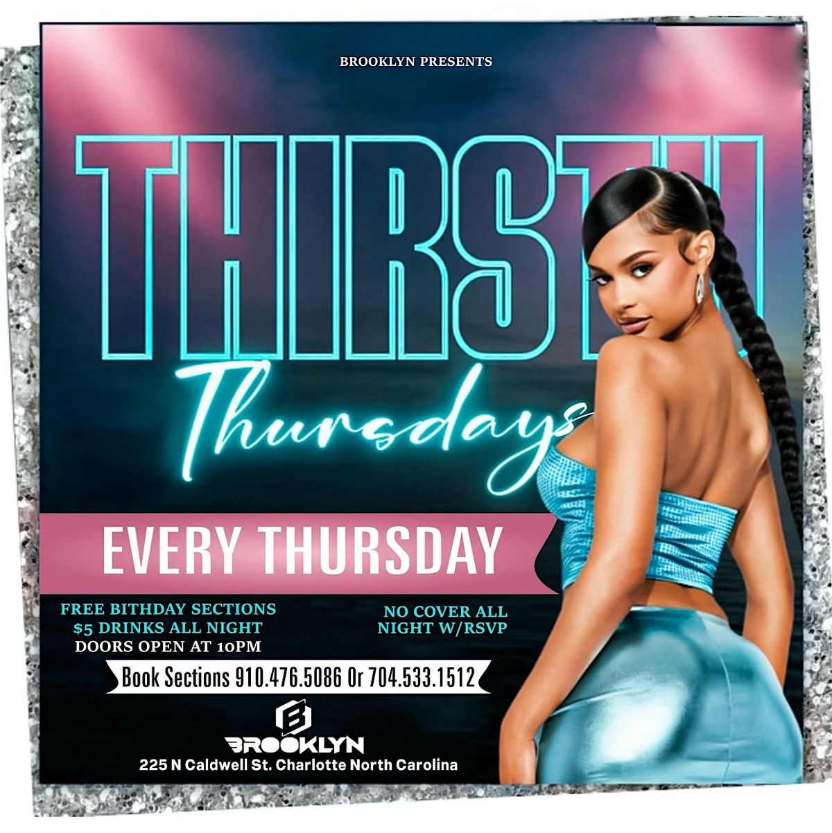 THIRSTY THURSDAYS THIS THUR. MAY 22ND @BROOKLYN LOUNGE | Event in Charlotte | AllEvents