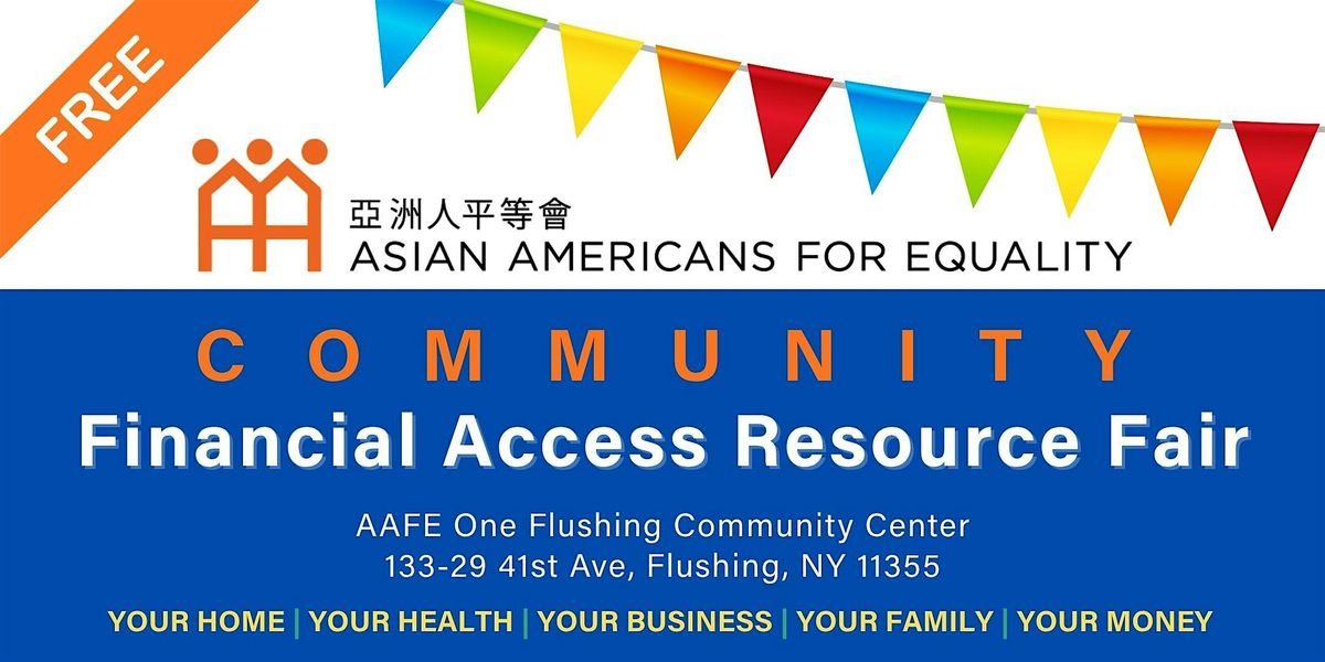 Community Financial Access Resource Fair in Flushing, Queens, 1 November | Event in Queens | AllEvents