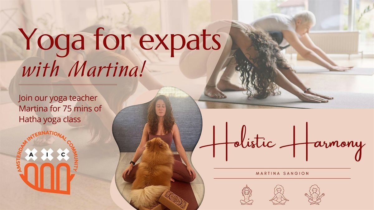 Yoga for expats with Martina!, 11 October | Event in Amsterdam | AllEvents