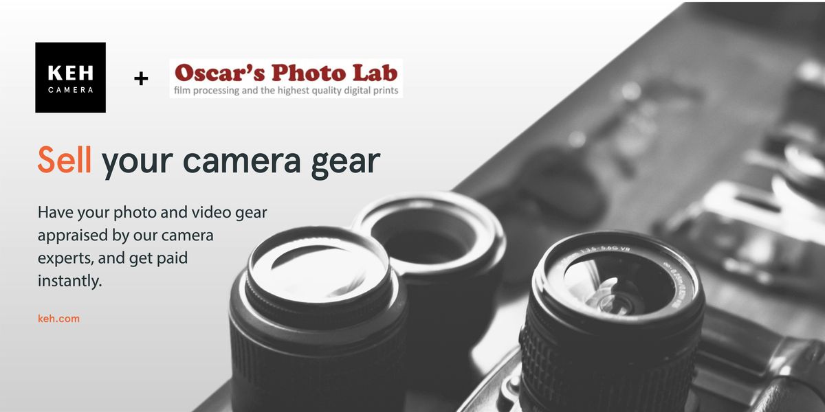 Sell your camera gear at Oscar's Photo Lab, 29 May | Event in San Francisco | AllEvents