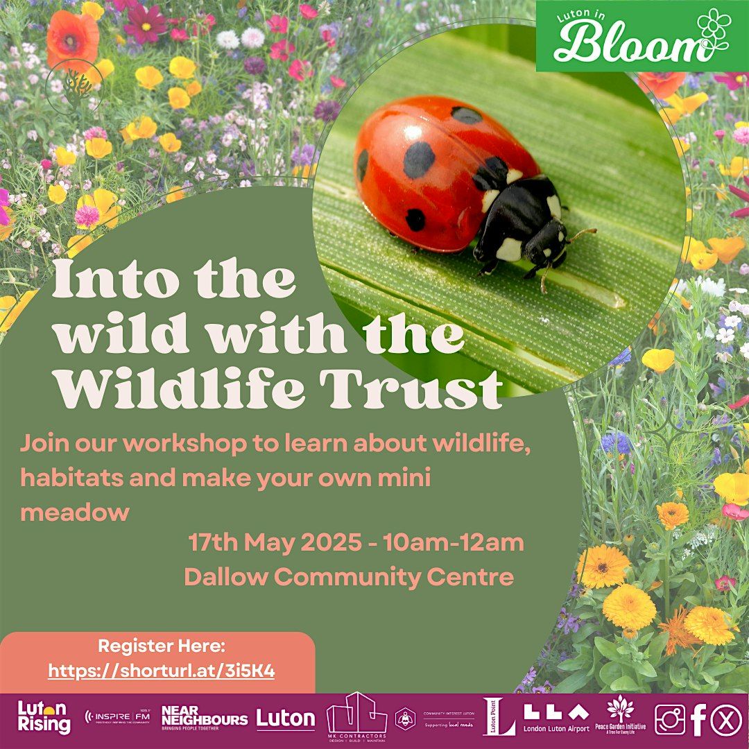 Into the Wild with Wildlife Trust | Event in Luton | AllEvents