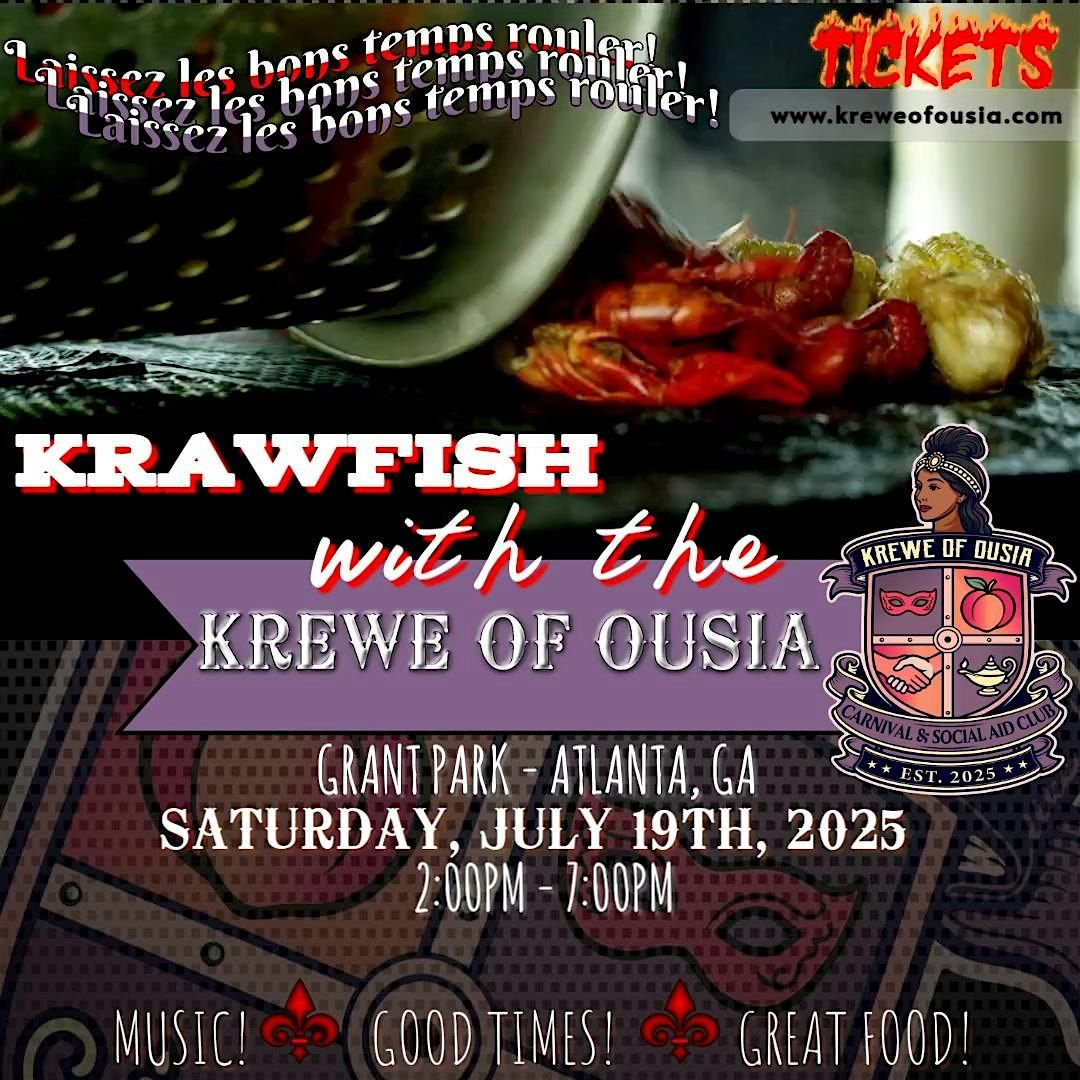 KRAWFISH with the KREWE OF OUSIA, 19 July | Event in Atlanta | AllEvents