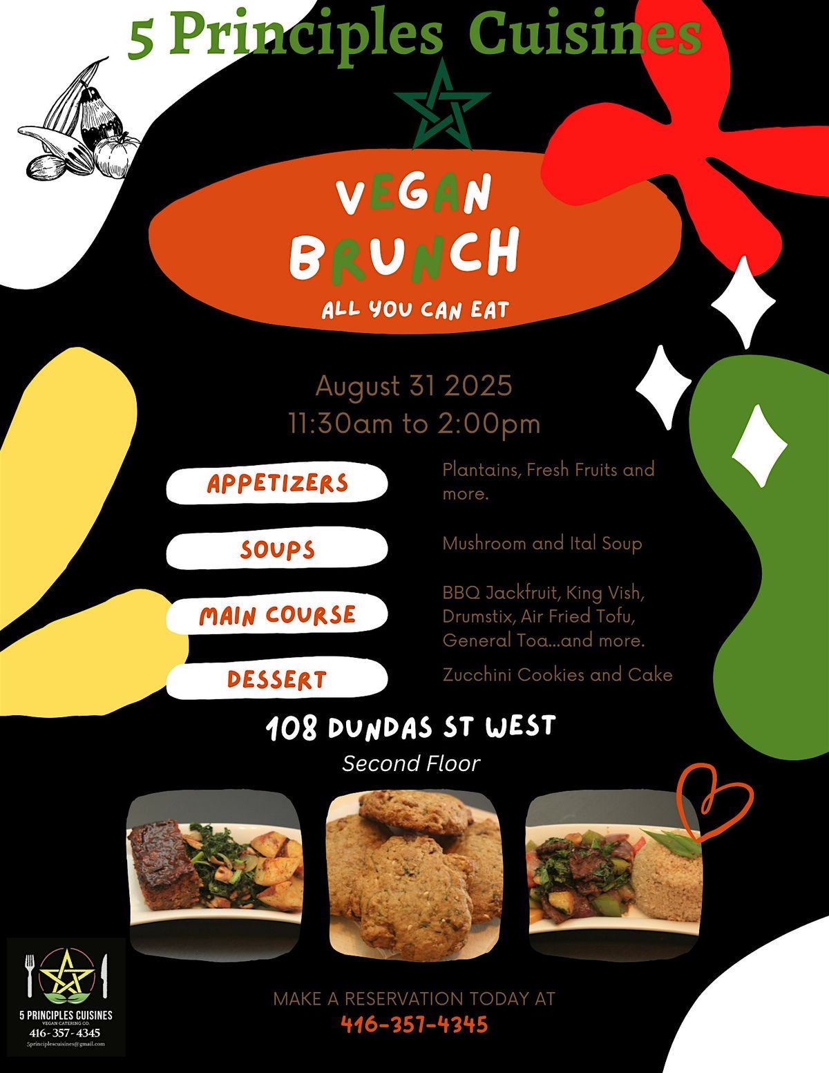Vegan Pop-up Brunch, 7 December | Event in Toronto | AllEvents