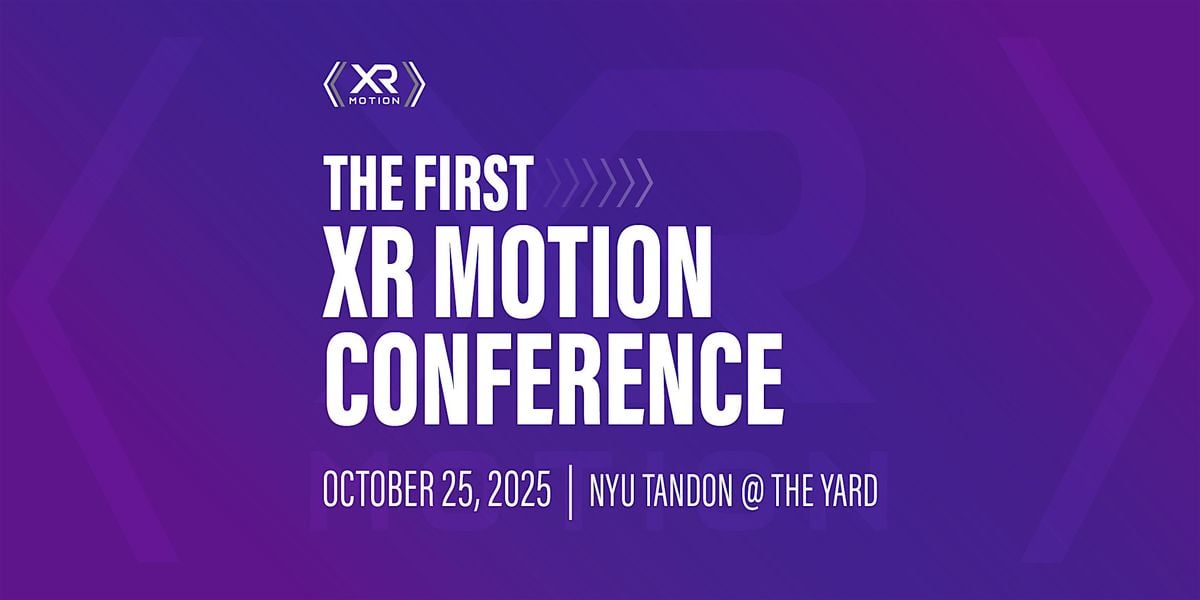 XR Motion Conference, 25 October | Event in Brooklyn | AllEvents