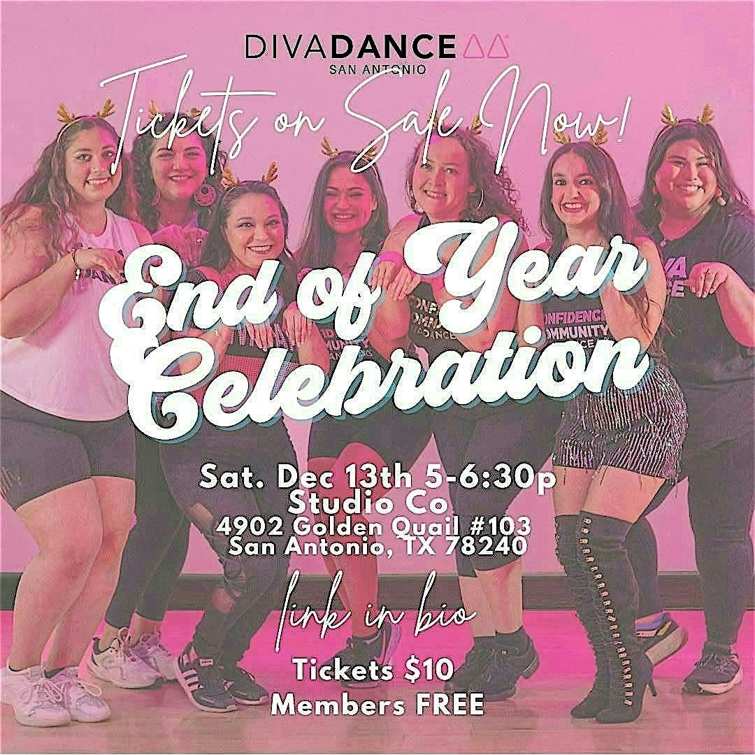 End of Year Celebration - DivaDance San Antonio, 13 December | Event in San Antonio | AllEvents
