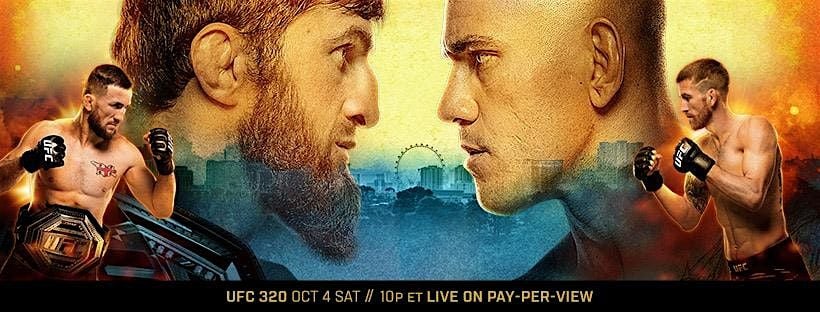 UFC 320: Ankalaev vs. Pereira 2 | Event in Oakland | AllEvents