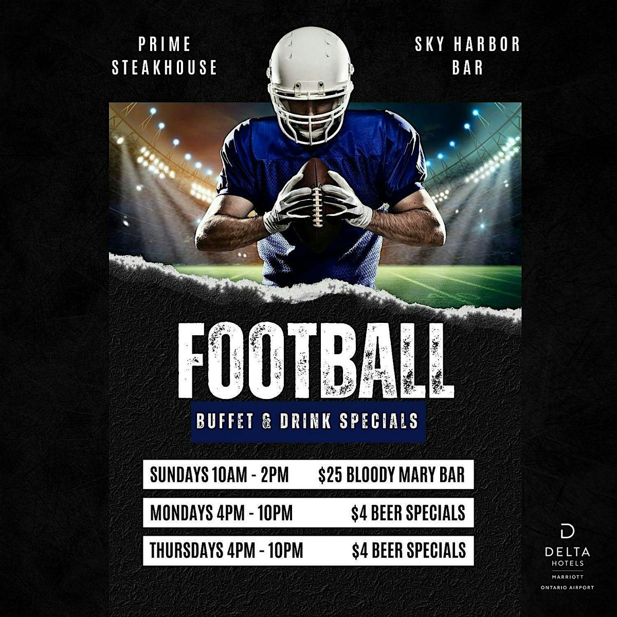 Football Thursday Game Days Buffet & Bar Specials | Event in Ontario | AllEvents