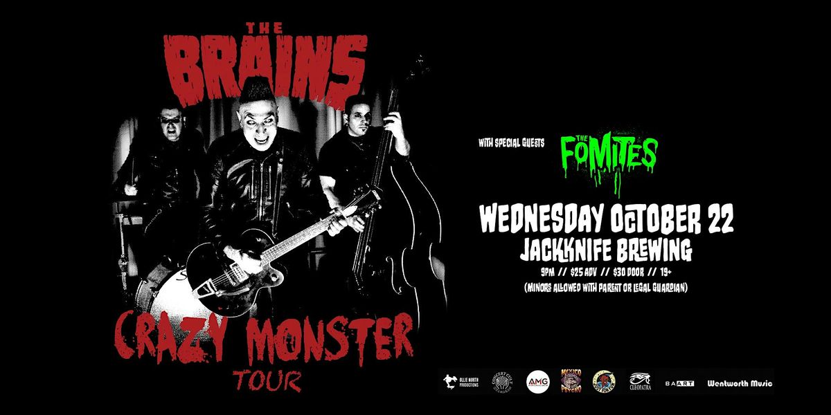 The Brains w/ The Fomites // Kelowna, BC, 22 October | Event in Kelowna | AllEvents