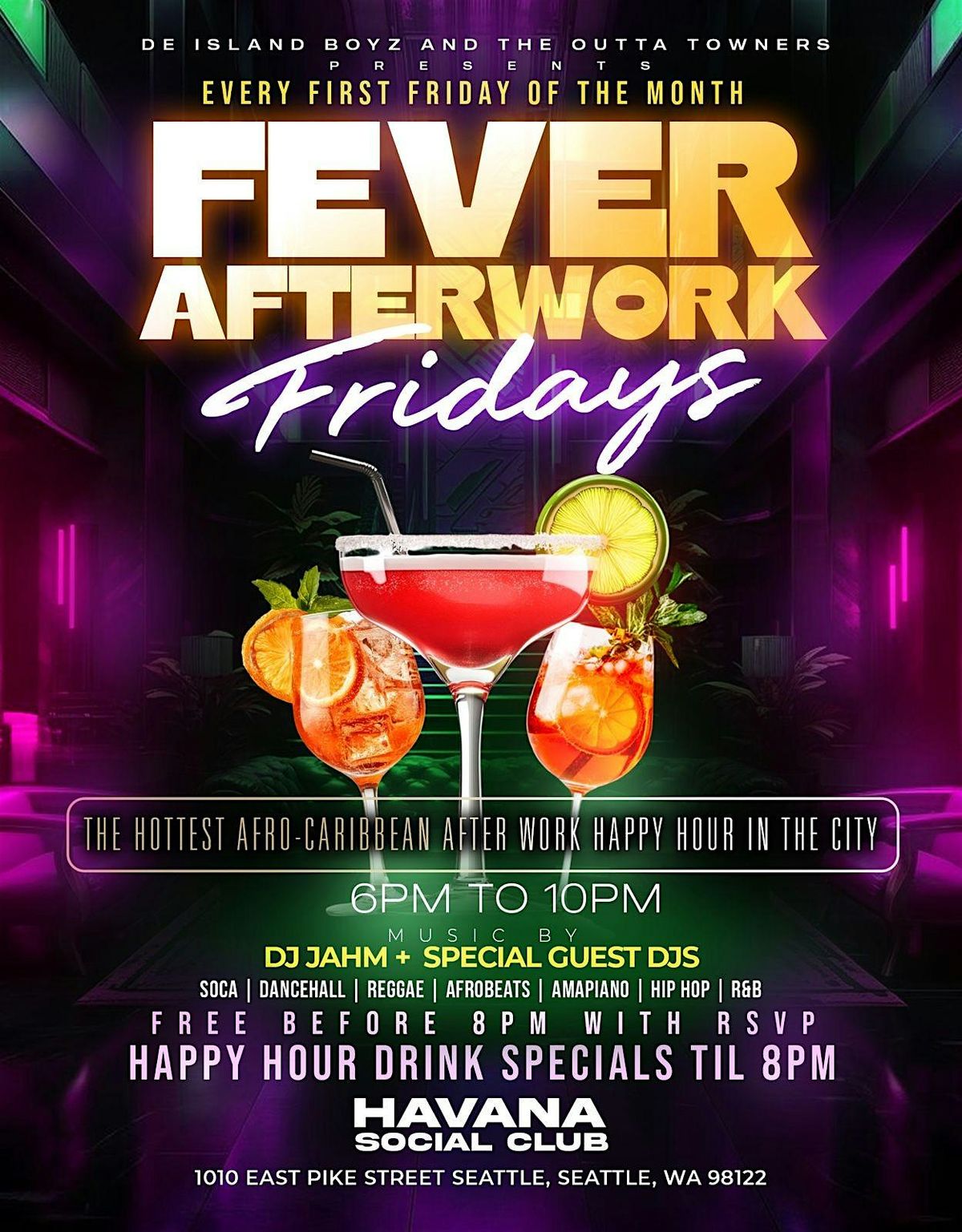 Fever After Work Friday, 6 June | Event in Seattle | AllEvents