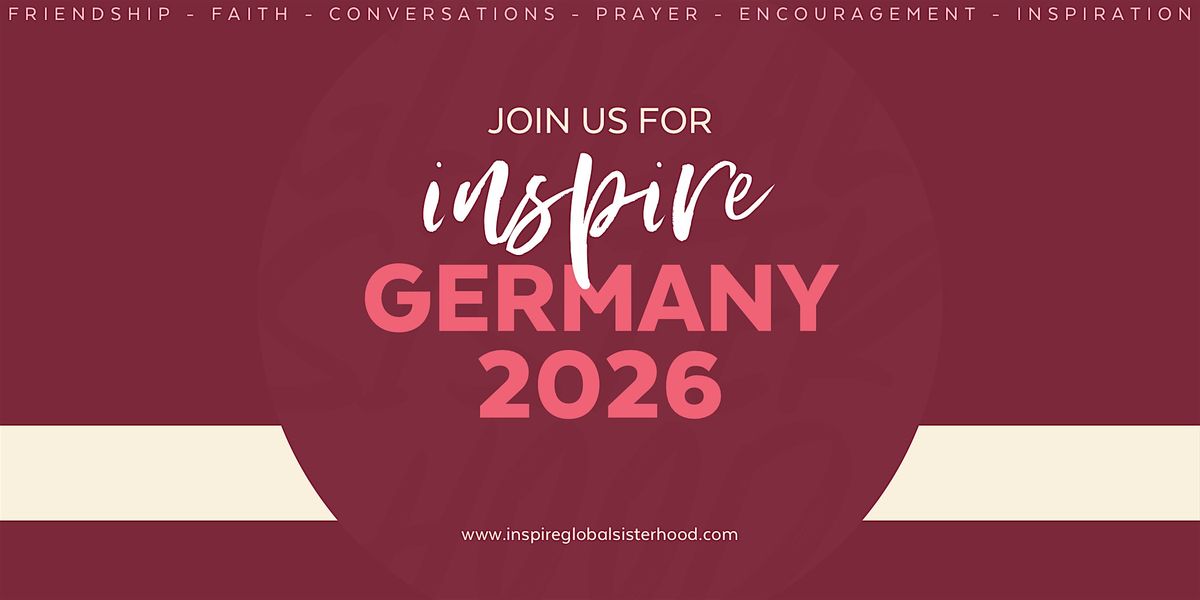 INSPIRE Germany 2026, 13 November | Event in Kaiserslautern | AllEvents