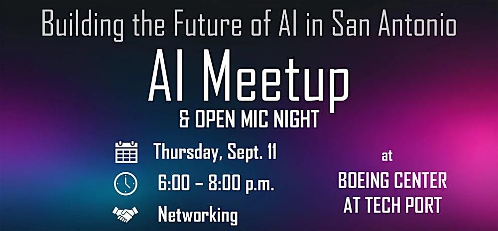 Tech Port Presents: Building the Future of AI in San Antonio, 11 September | Event in San Antonio | AllEvents