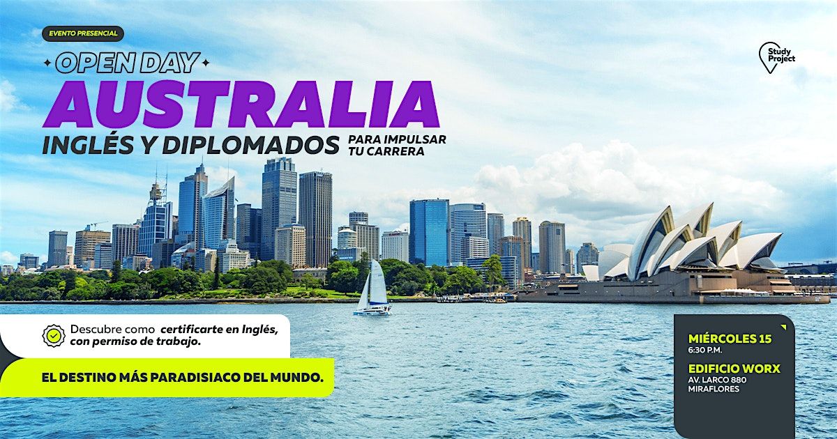 LIMA | Open Day: Australia, 15 October | Event in Miraflores | AllEvents