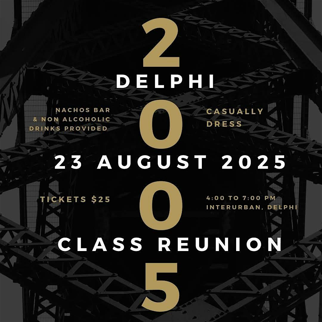 Class of 2005 Delphi High School, 23 August | Event in Delphi | AllEvents