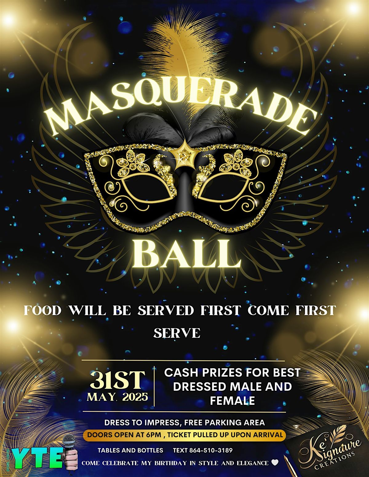 Masquerade Ball, 31 May | Event in Inman | AllEvents