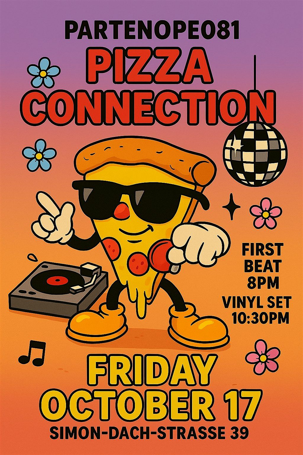 Pizza Connection at Partenope081, 17 October | Event in Berlin | AllEvents