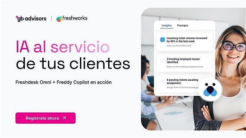 IA al servicio de tus clientes: Freshdesk Omni + Freddy Copilot en acción, 19 September | Event in Santo Domingo
