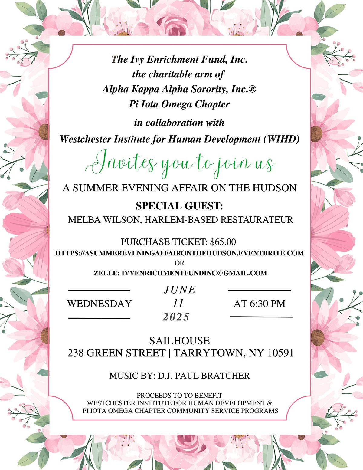 A Summer Evening Affair on the Hudson, 11 June | Event in Tarrytown | AllEvents