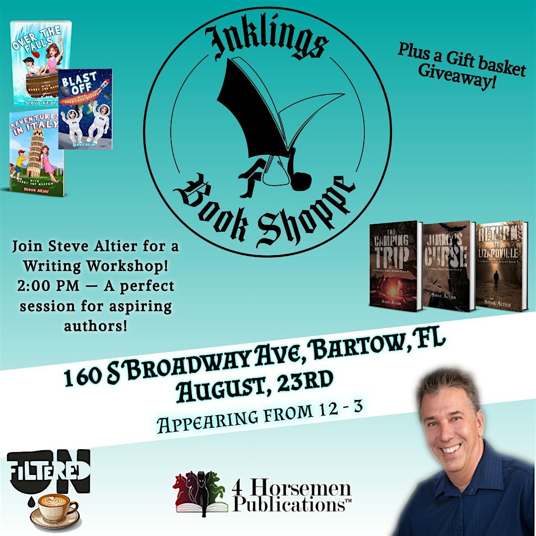 Writing Workshop with Steve Altier, 23 August | Event in Bartow | AllEvents