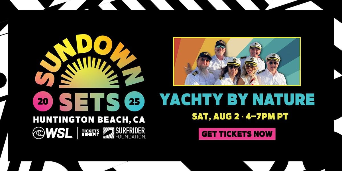 WSL Sundown Sets: Yachty by Nature at the Beach Bar (21+), 2 August | Event in Huntington Beach | AllEvents