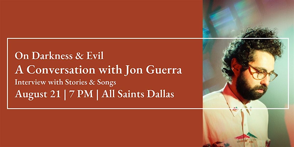 Origin: On Darkness Closing Session with Jon Guerra, 21 August | Event in Dallas | AllEvents