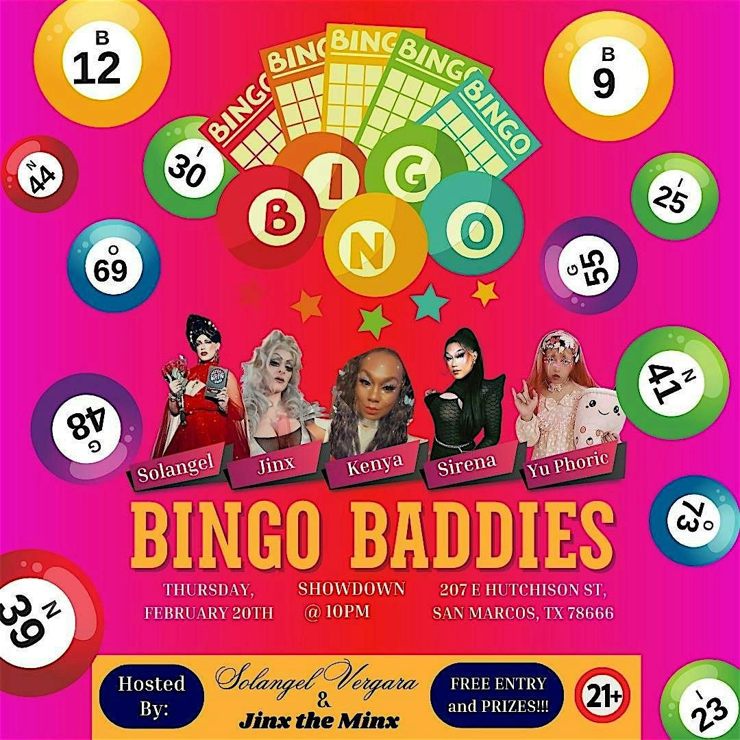 Baddies Bingo: Drag Bingo Show at Showdown | Event in San Marcos | AllEvents