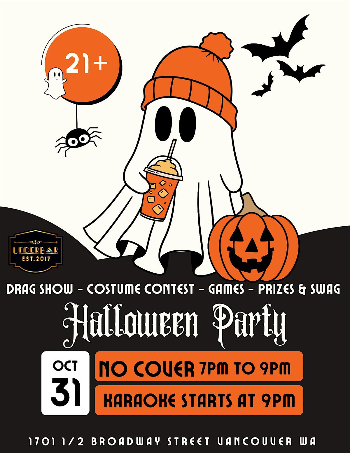 Halloween Party At UnderBar, 31 October | Event in Vancouver | AllEvents