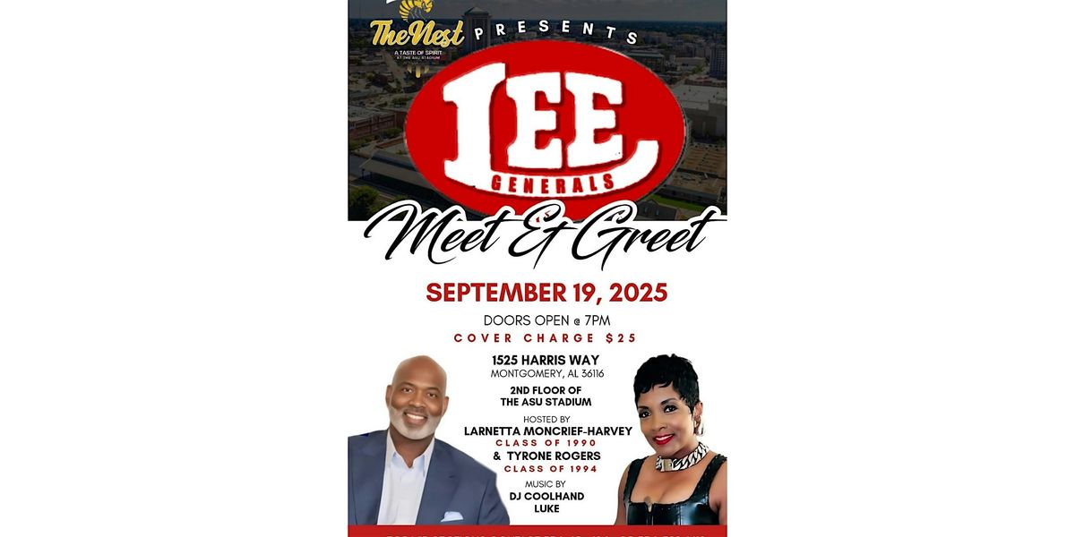 The Nest Presents Lee High School Meet &  Greet, 19 September | Event in Montgomery | AllEvents