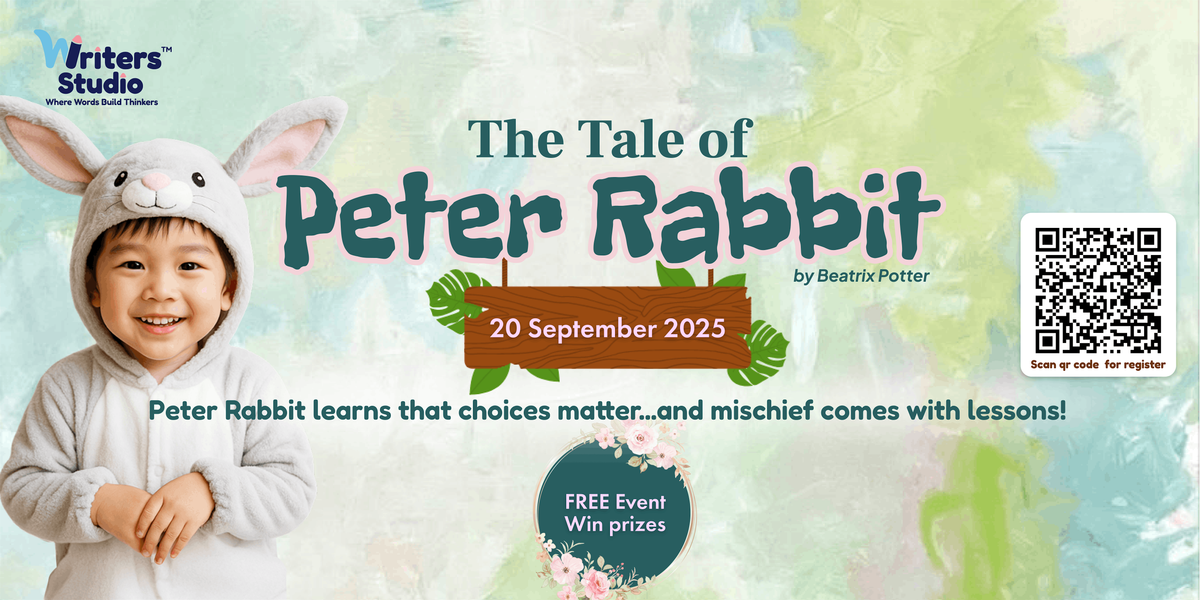 The Tale of Peter Rabbit – Storytime Fun!, 20 September | Event in Singapore | AllEvents